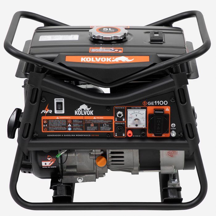 Generador Eléctrico Gasolina 1.1kVA KOLVOK GE1100V