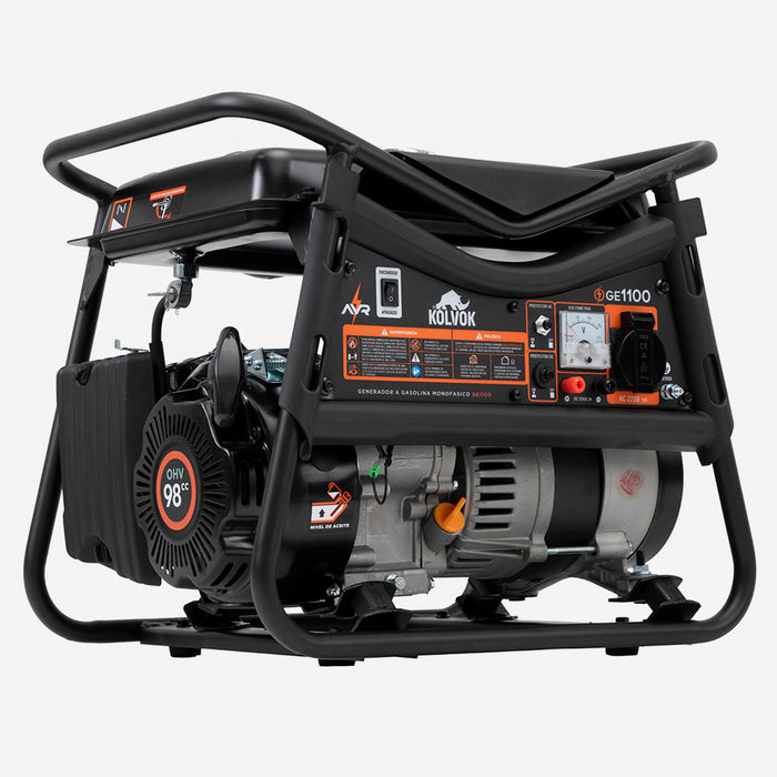 Generador Eléctrico Gasolina 1.1kVA KOLVOK GE1100V
