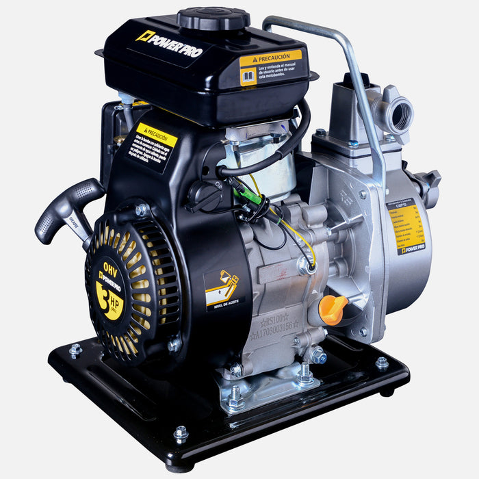 Motobomba Agua Limpia 1" Gasolina 3 HP POWERPRO GWP10