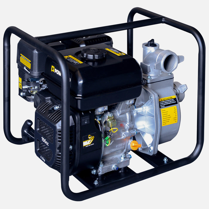 Motobomba Agua Limpia 2" Gasolina 6,5 HP POWERPRO GWP20