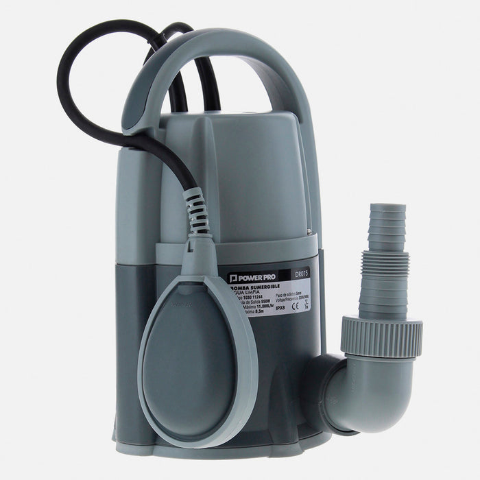 Bomba Sumergible Agua Limpia 0,75HP POWERPRO DR075