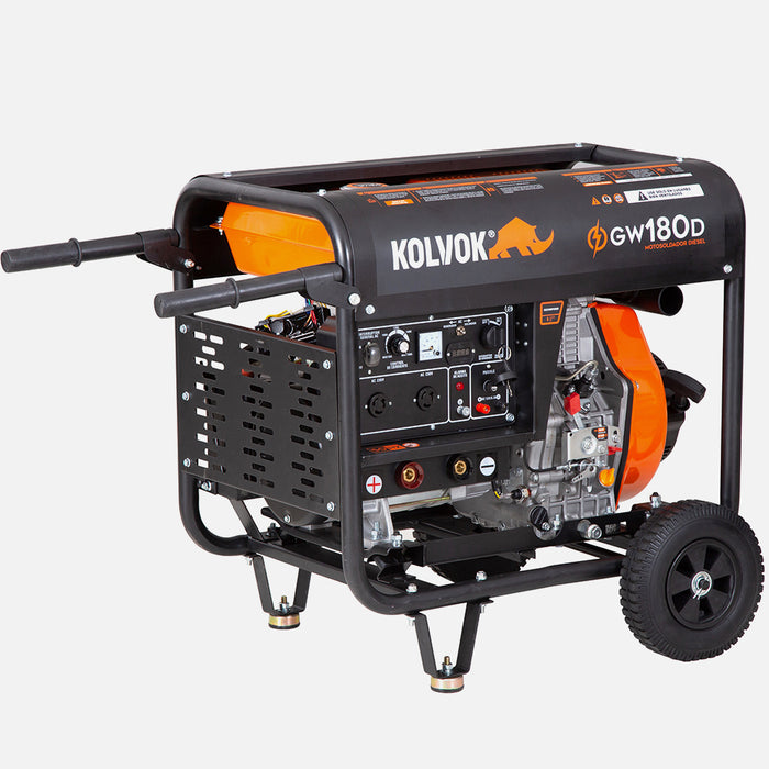 Motosoldador Diesel 160A KOLVOK GW180D