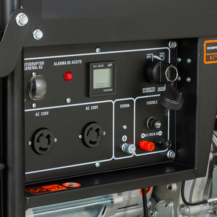Generador Eléctrico diesel 6.5kVA KOLVOK GO65DE