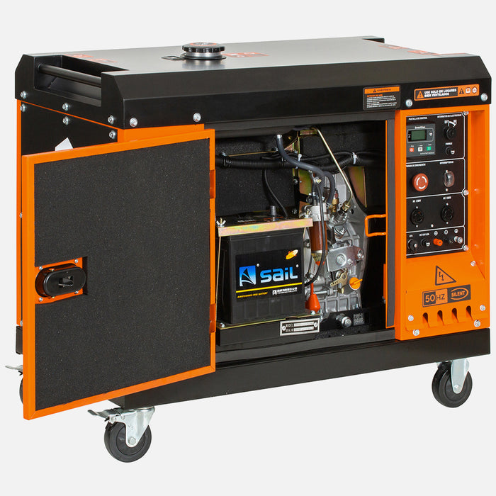 Generador Eléctrico diesel 6.5kVA KOLVOK GS850D