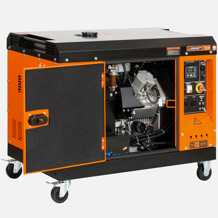 Generador Eléctrico Diesel 12kVA KOLVOK GS1200D
