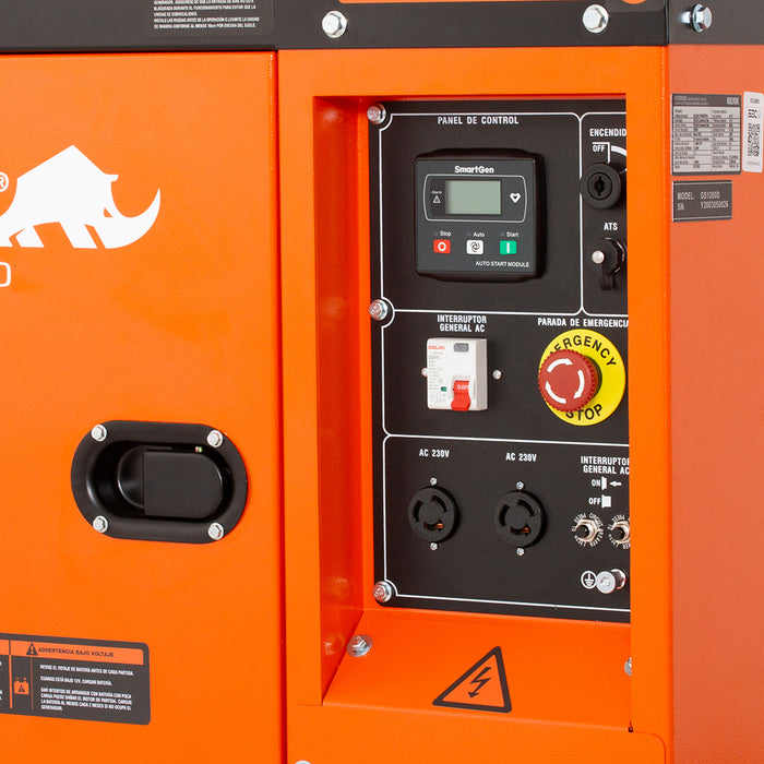 Generador Eléctrico Diesel 12kVA KOLVOK GS1200D