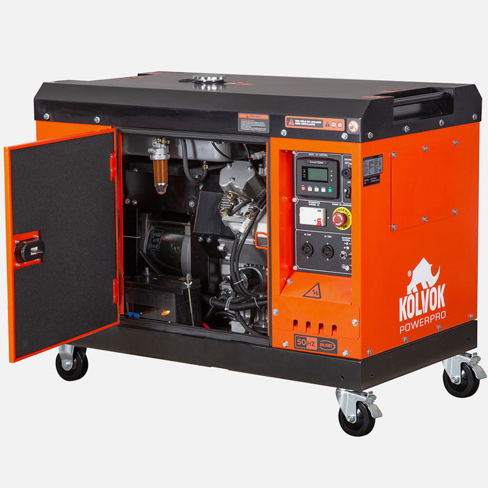 Generador Eléctrico Diesel  Trifásico 14kVA KOLVOK GS1400D3