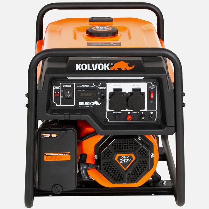 Generador Eléctrico Gasolina 2.2kVA KOLVOK GO22G