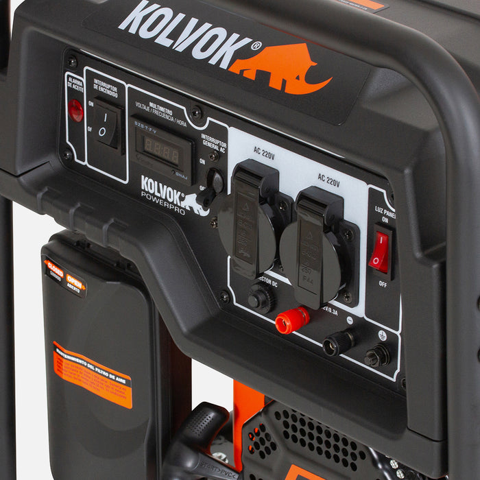 Generador Eléctrico Gasolina 2.2kVA KOLVOK GO22G