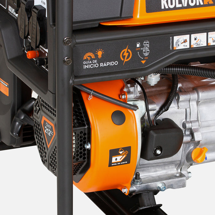 Generador Eléctrico Gasolina 2.2kVA KOLVOK GO22G