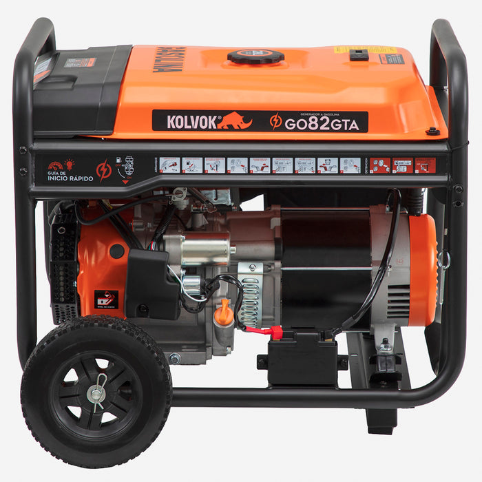 Generador Eléctrico Gasolina  8.5kVA KOLVOK GO82GTA