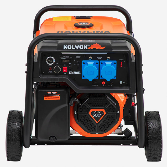 Generador Eléctrico Gasolina  8.5kVA KOLVOK GO82GTA