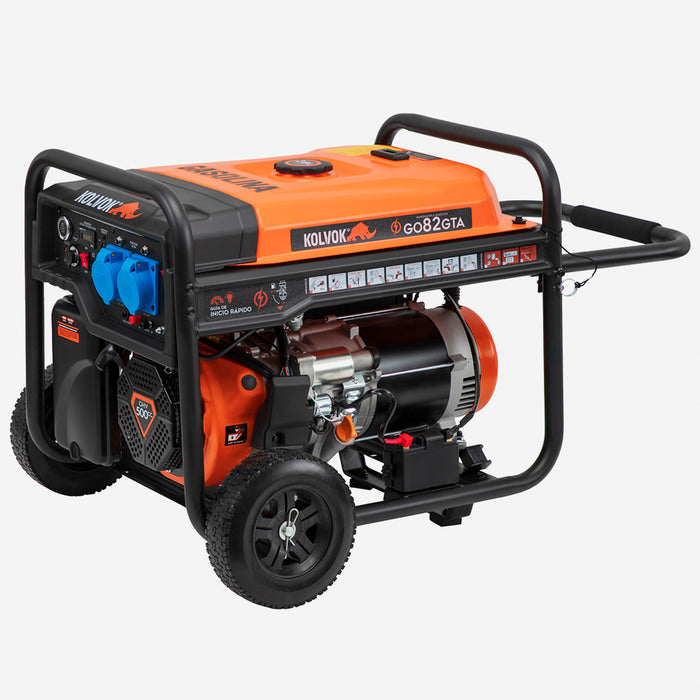 Generador Eléctrico Gasolina  8.5kVA KOLVOK GO82GTA