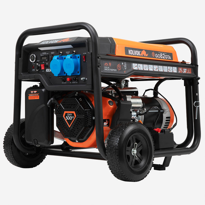 Generador Eléctrico Gasolina  8.5kVA KOLVOK GO82GTA