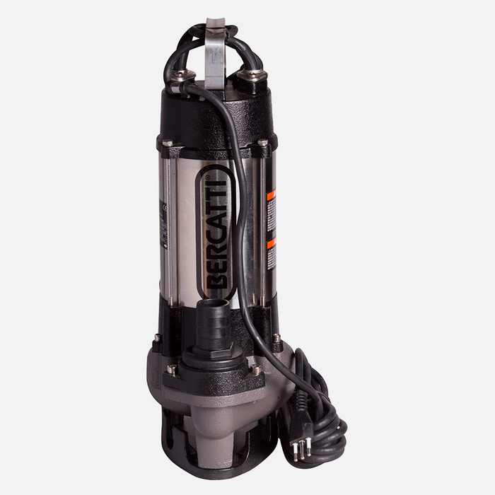 Bomba Sumergible Agua Sucia 1.5 HP BERCATTI WQD10