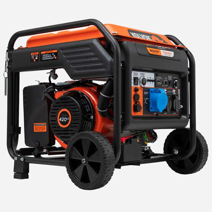 Generador Gasolina Inverter Conector ATS 8kVA KOLVOK XT7800IG