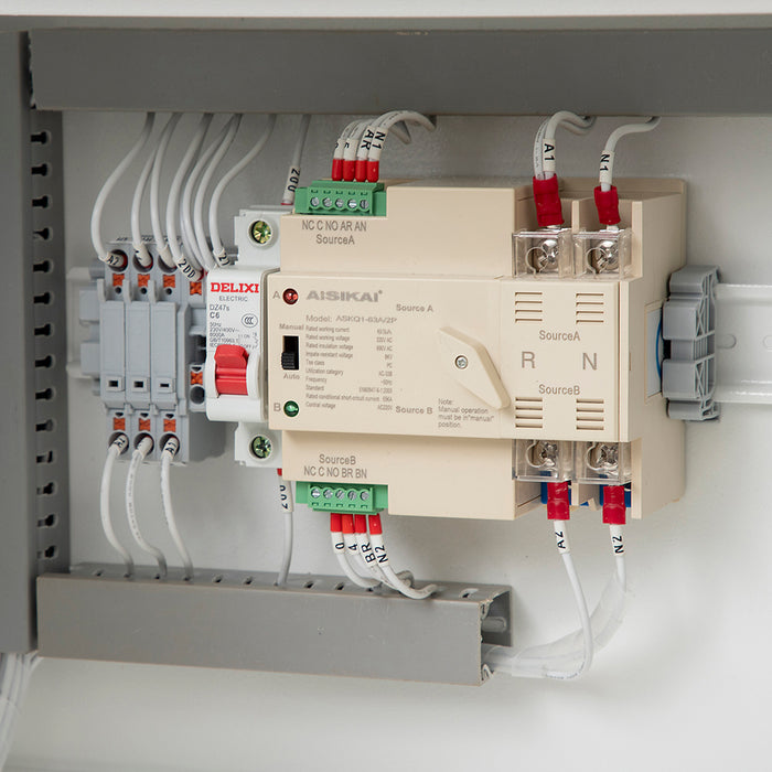 ATS/TTA Monofásico 63A GS850D / GS12D / GS1200D