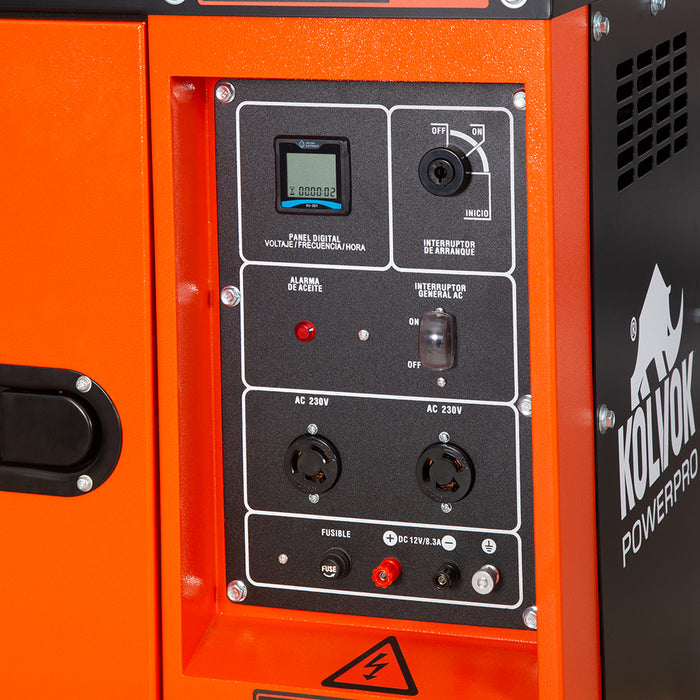 Generador Eléctrico diesel 5kVA KOLVOK GS700D