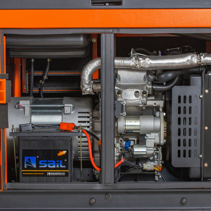 Generador Eléctrico Diesel Trifásico 12kVA KOLVOK GS12D3