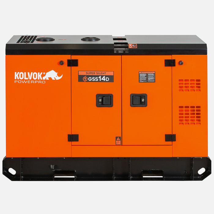 Generador Eléctrico Diesel 12kVA KOLVOK GSS14D