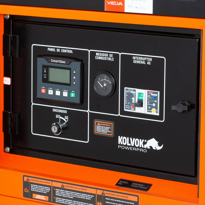 Generador Eléctrico diesel Trifásico 18kVA KOLVOK GSS18D3