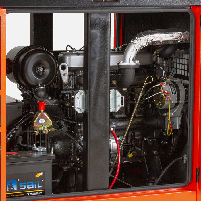 Generador Eléctrico diesel Trifásico 18kVA KOLVOK GSS18D3