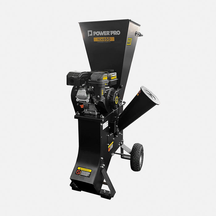 Chipeadora a Gasolina 7 HP POWERPRO TCK650