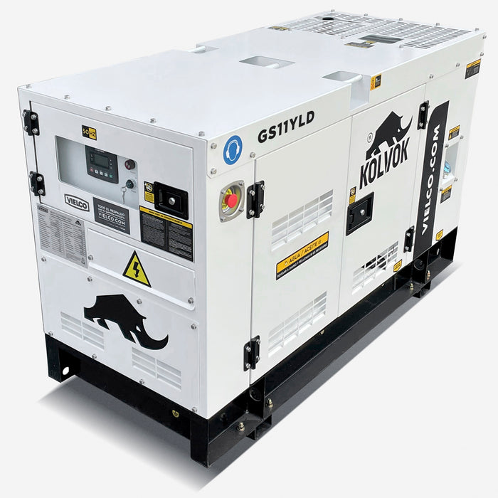 Generador Diesel Trifásico 11kVA KOLVOK GS11YLD