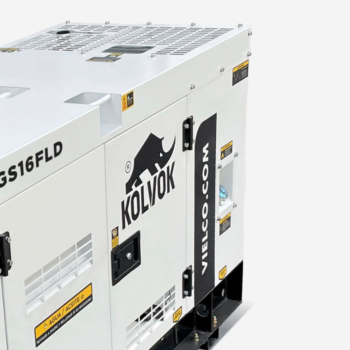 Generador Diesel Trifásico 16kVA KOLVOK GS16FLD
