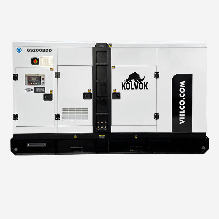 Generador Diesel Trifásico 200kVA KOLVOK GS200BDD
