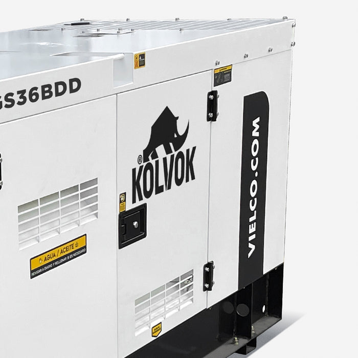 Generador Diesel Trifásico 36kVA KOLVOK GS36BDD