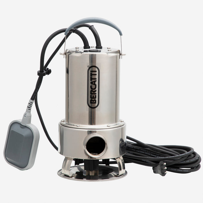 Bomba Sumergible Agua Sucia 1 HP BERCATTI SSP10