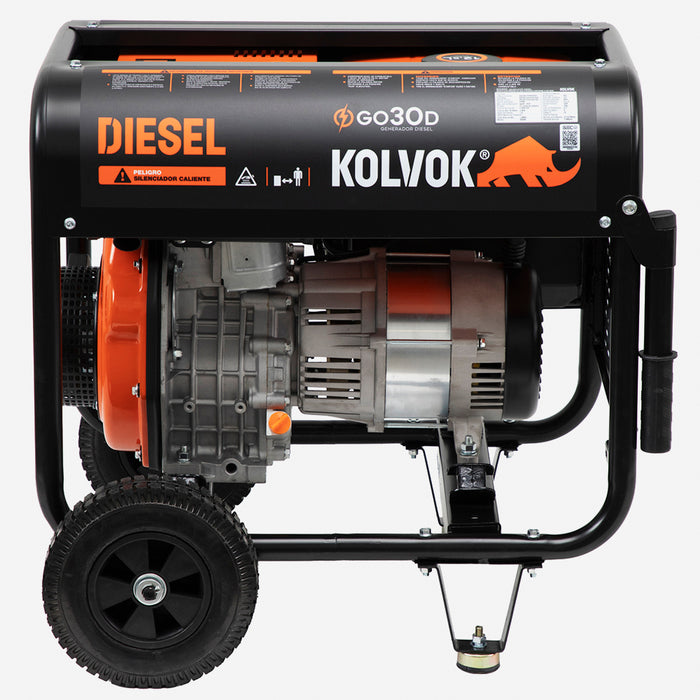 Generador Eléctrico diesel 3kVA KOLVOK GO30D