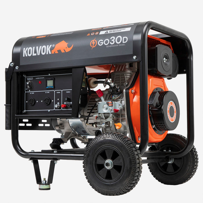 Generador Eléctrico diesel 3kVA KOLVOK GO30D