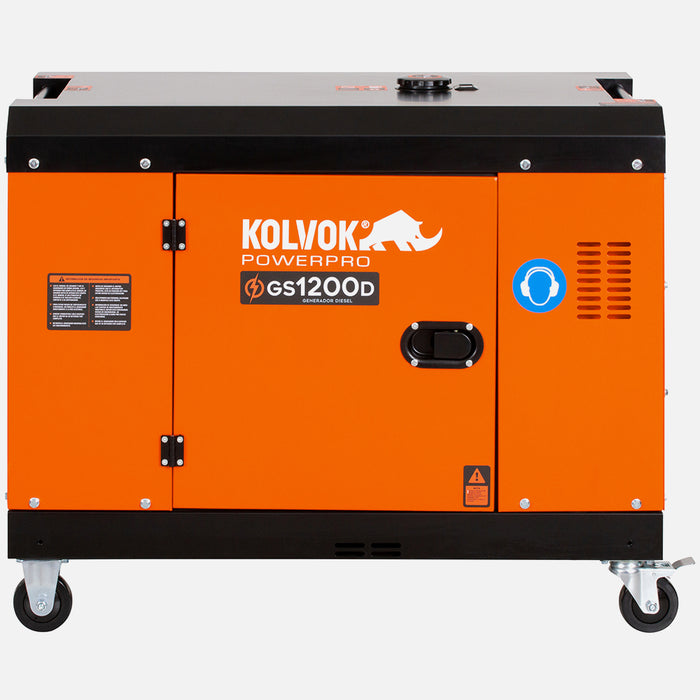 Generador Eléctrico Diesel 12kVA KOLVOK GS1200D