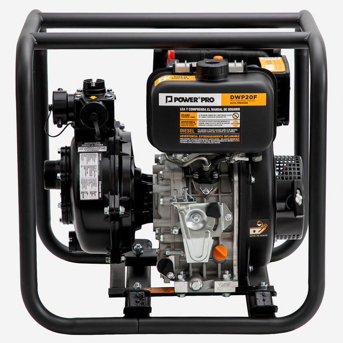Motobomba Alta Presión 2" Diesel 6.7HP POWERPRO DWP20F