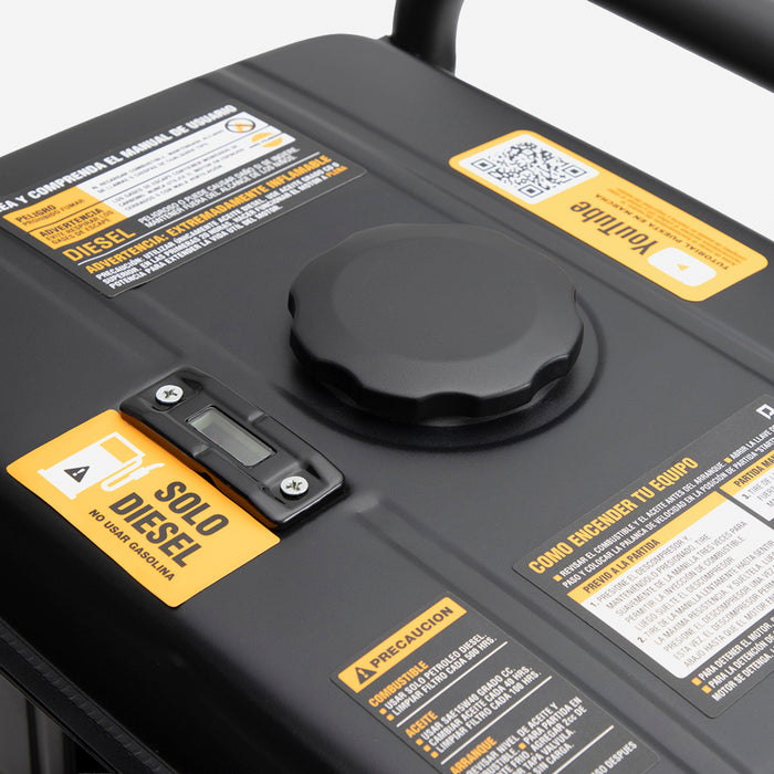 Motobomba 3" Diesel 6.7HP Partida Eléctrica POWERPRO DWP30LE
