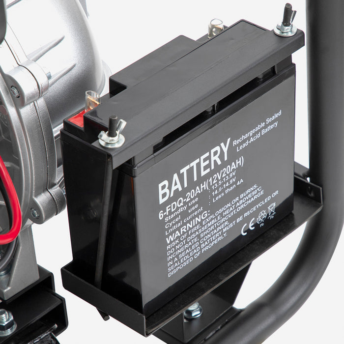 Motobomba Alta Presión 3" Diesel 10HP  Partida Eléctrica POWERPRO DWP30FLE