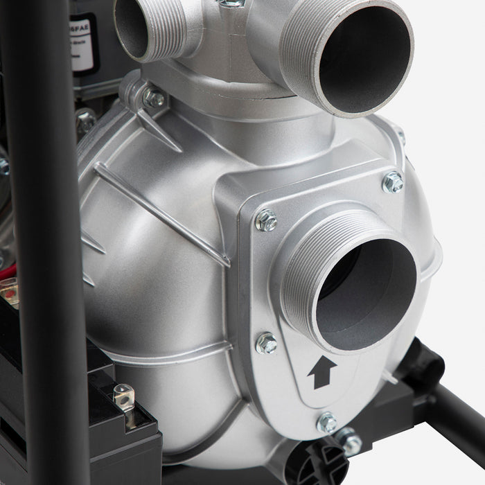 Motobomba Alta Presión 3" Diesel 10HP  Partida Eléctrica POWERPRO DWP30FLE