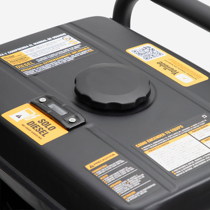 Motobomba 4" Diesel 10HP Partida Eléctrica POWERPRO DWP40LE