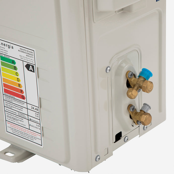 Aire Acondicionado Split Inverter Wifi 12.000 BTU BERCATTI BAC-12.0 INV-FC-M