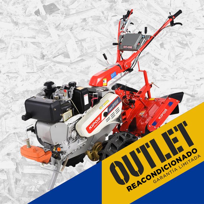 OUTLET REACONDICIONADO Kit Motocultivador Diesel 10HP KIPOR KDT910E