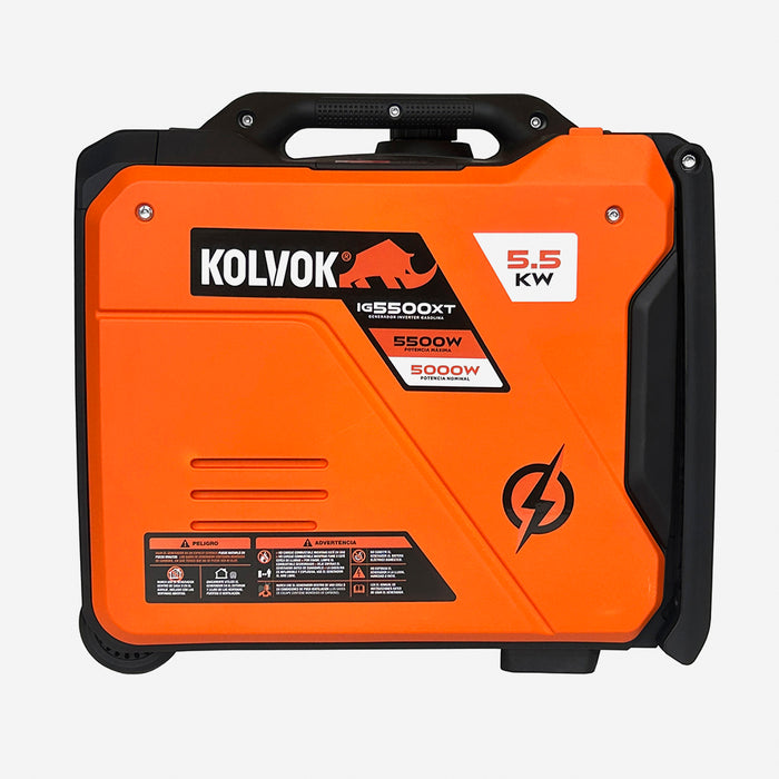 Generador Eléctrico Gasolina Inverter 5.5kVA KOLVOK iG5500XT